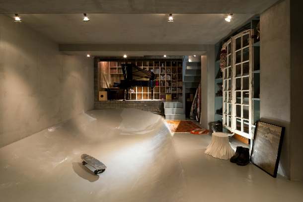 10 Skate Park House by Level Architects in Tokyo