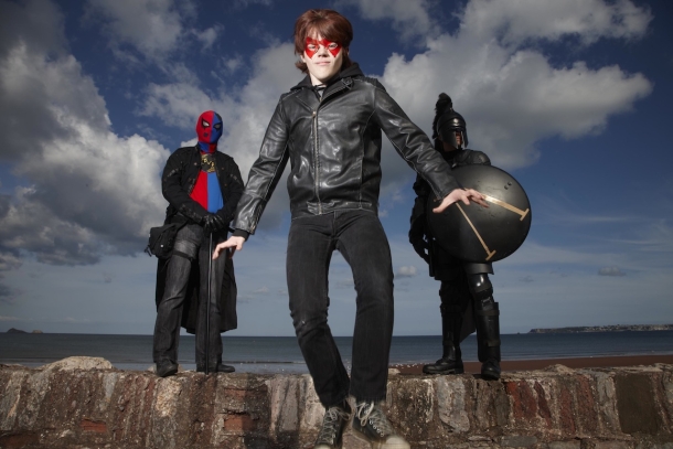 Superheroes - 'Black Void', 'Noir' and 'The Dark Spartan'