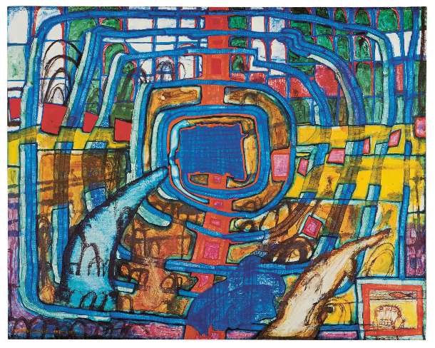 Friedensreich Hundertwasser & Akira Kito