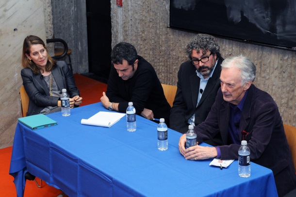2 Paola Antonelli, Alejandro Zaera Polo, Greg Lynn, Charles Jencks