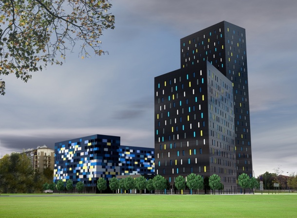 render cijelog kompleksa